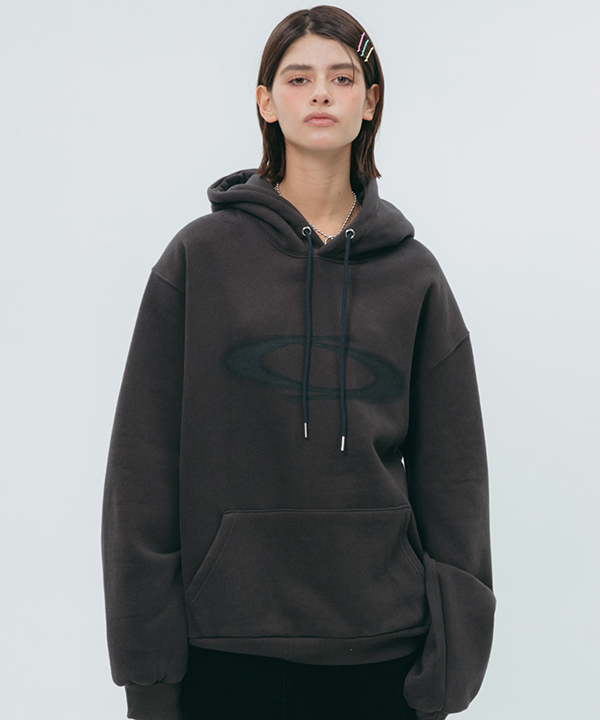 NOI1129 graphic logo hoodie (charcoal)